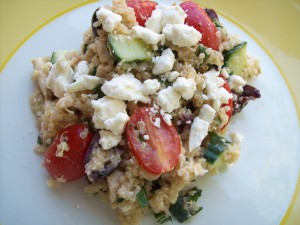 Greek-style Chicken and Quinoa Salad