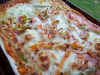 baked spaghetti with chicken