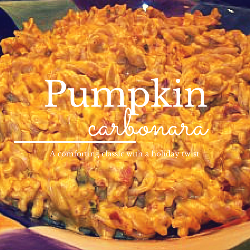 Pumpkin Carbonara