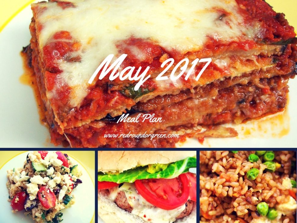 May 2017 Meal Plan