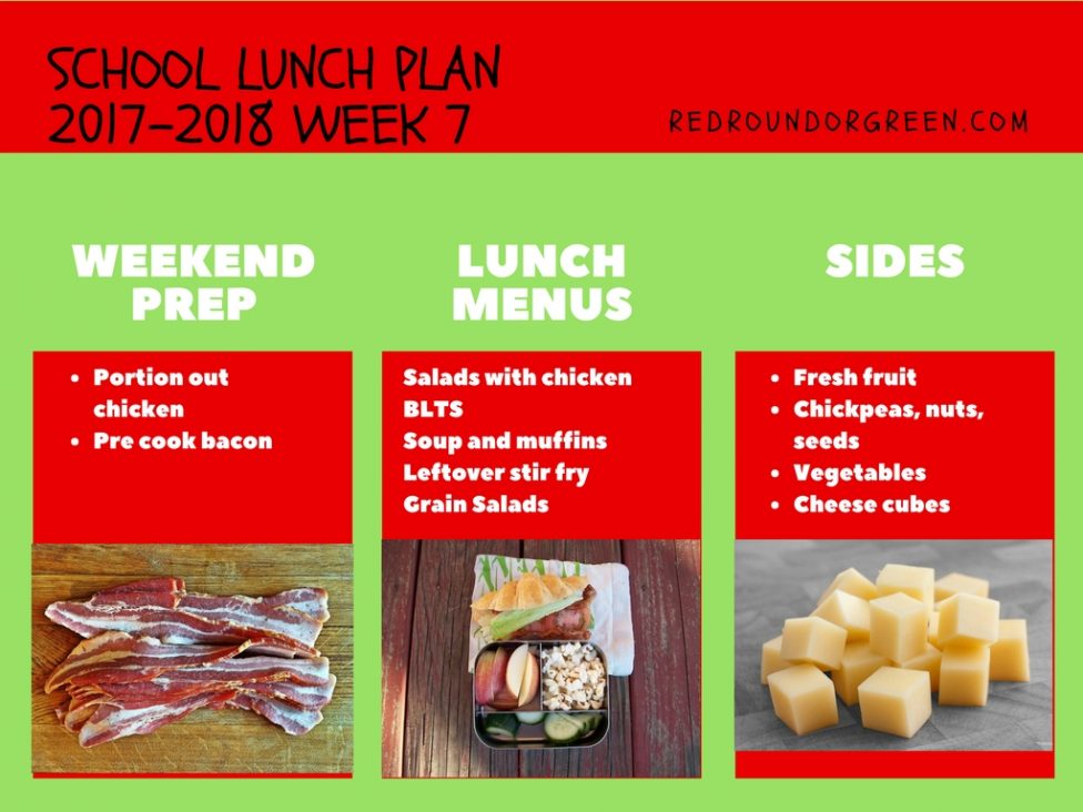 School Lunch Week Seven